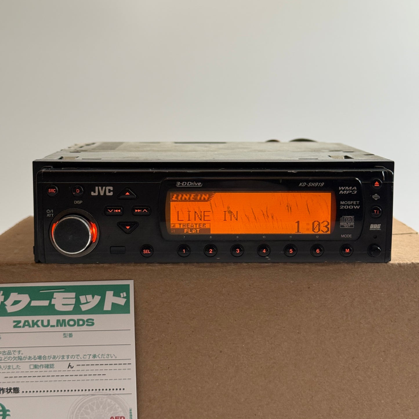 JVC KD-SH919 car radio