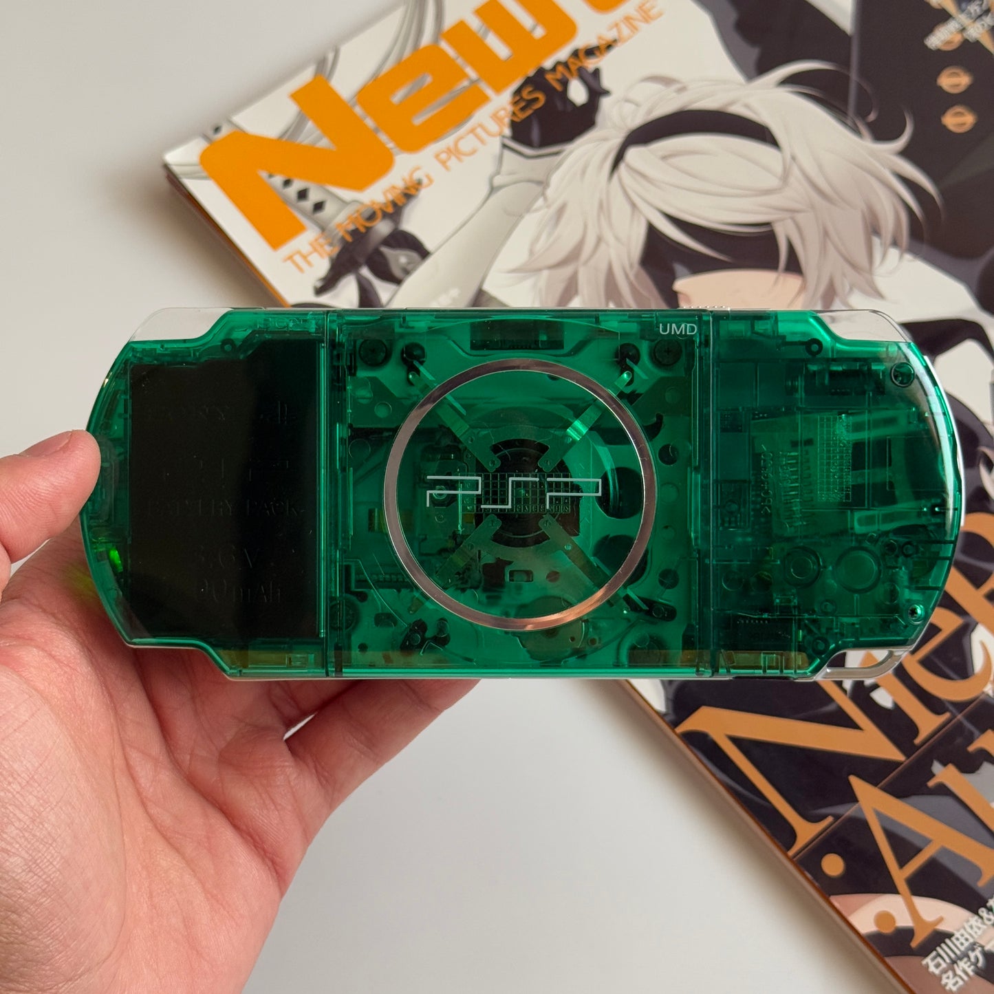 Clear green PSP3000