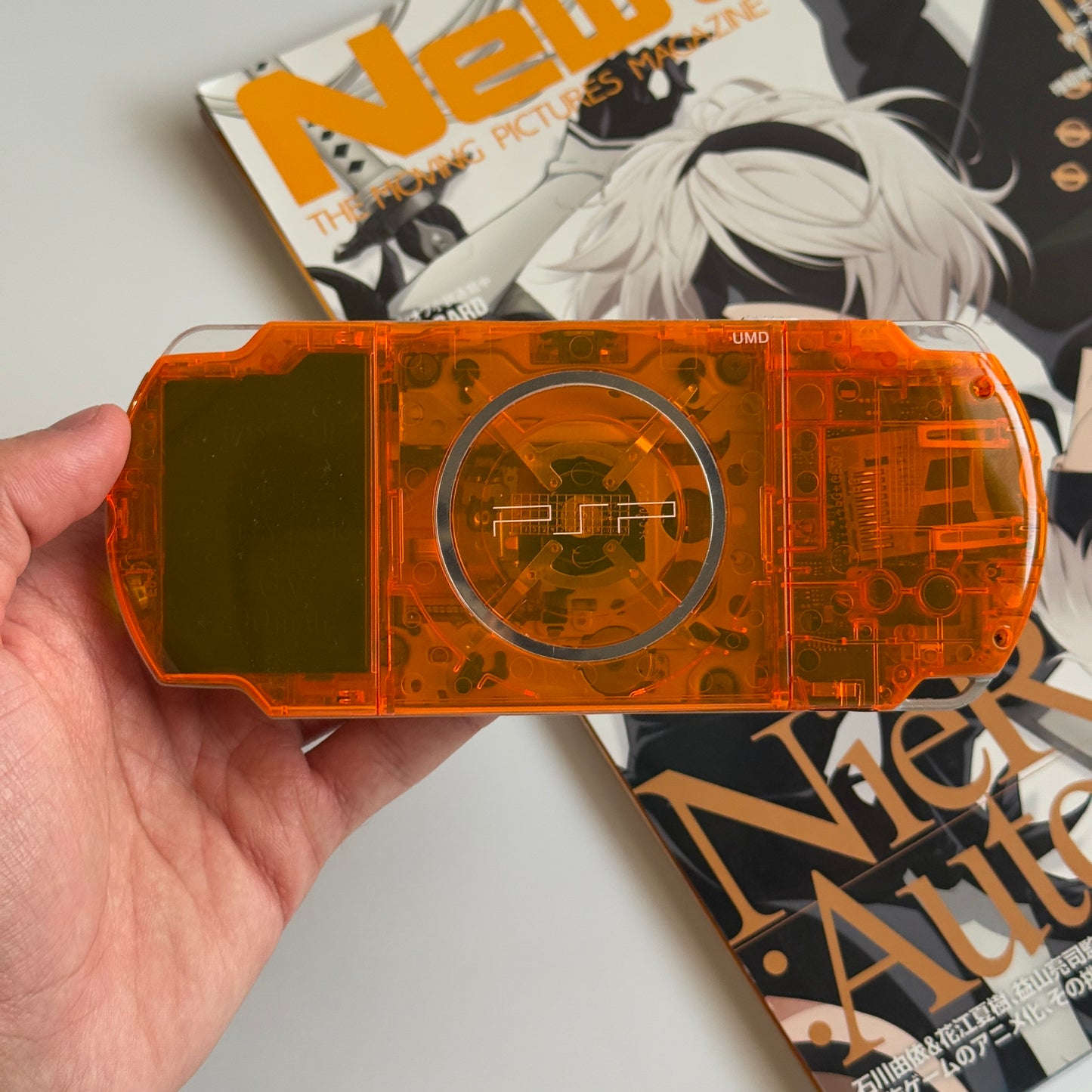 Clear orange PSP3000