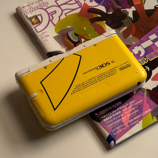 Nintendo 3DS XL Pikachu special edition