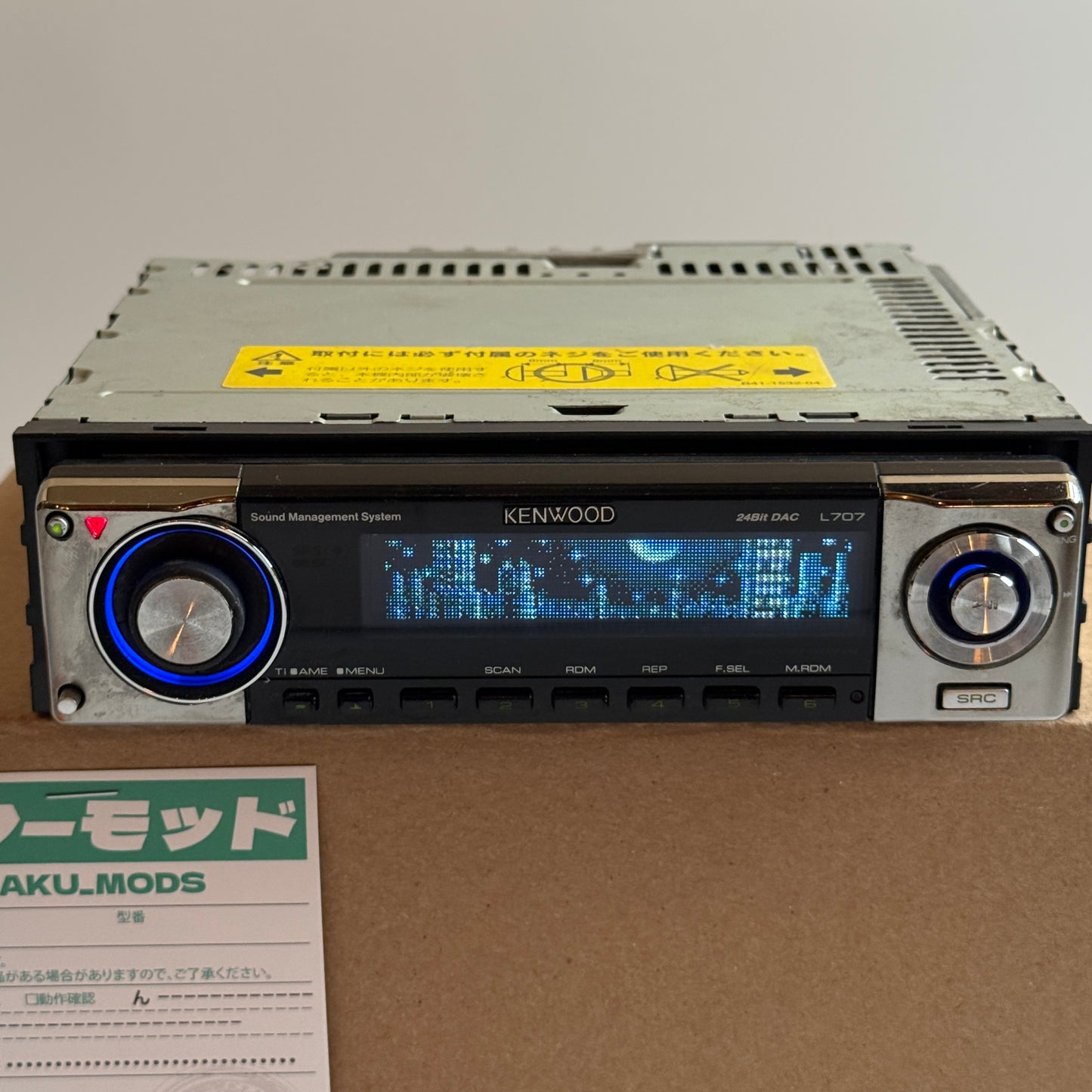 Kenwood L707 car radio
