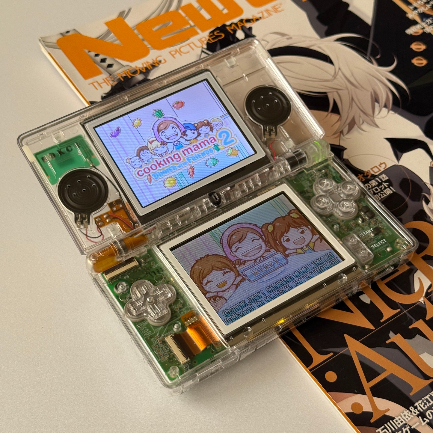 Clear Nintendo DS Lite