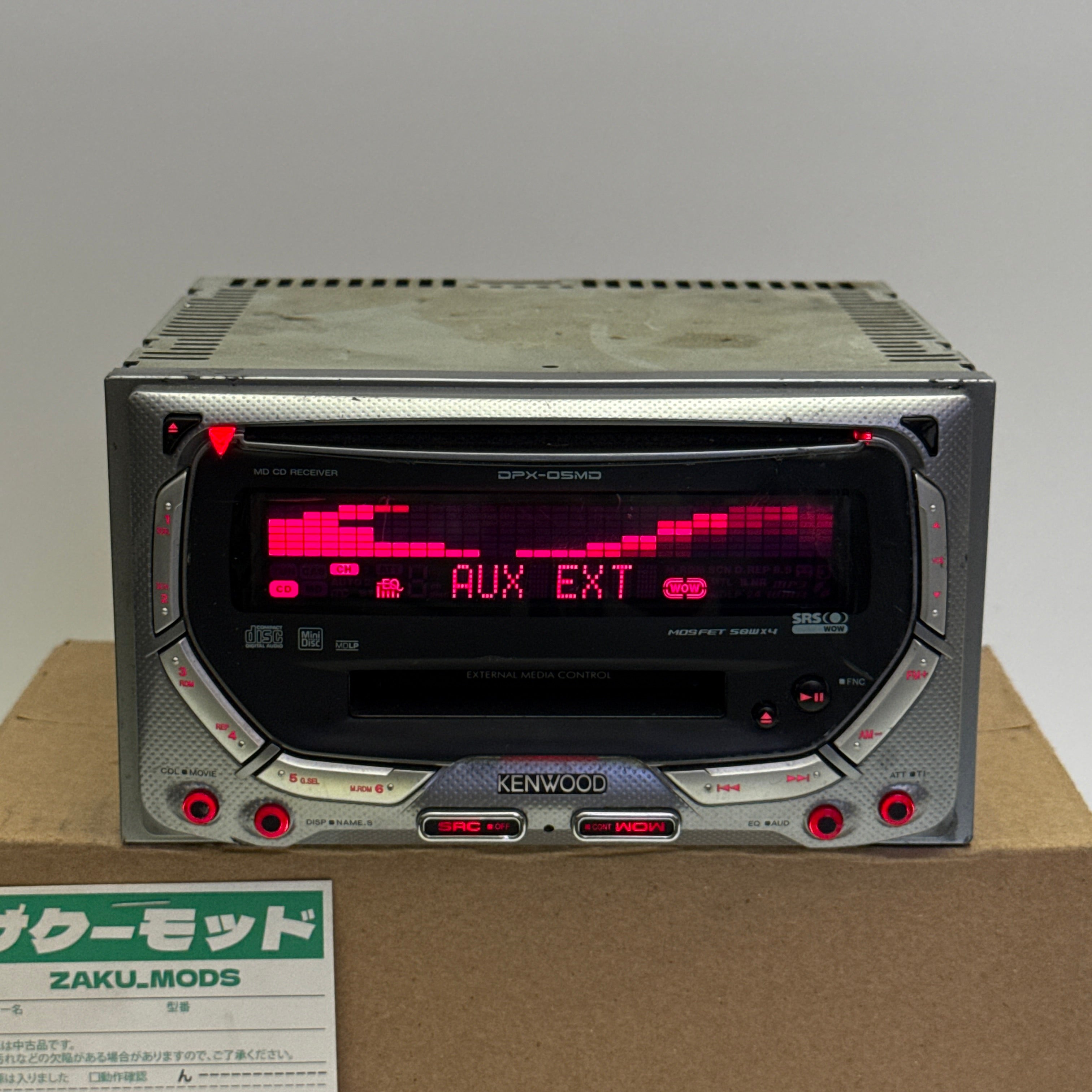 Kenwood DPX-05MD car radio (2) – Zaku Mods