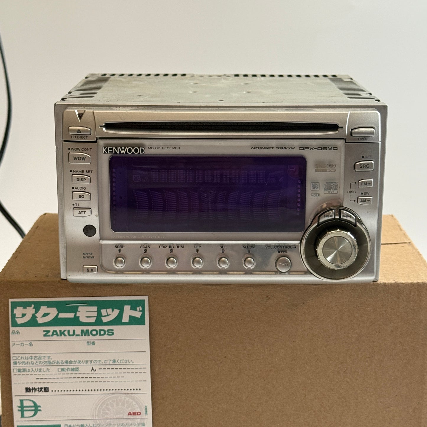 Kenwood DPX-06MD car radio