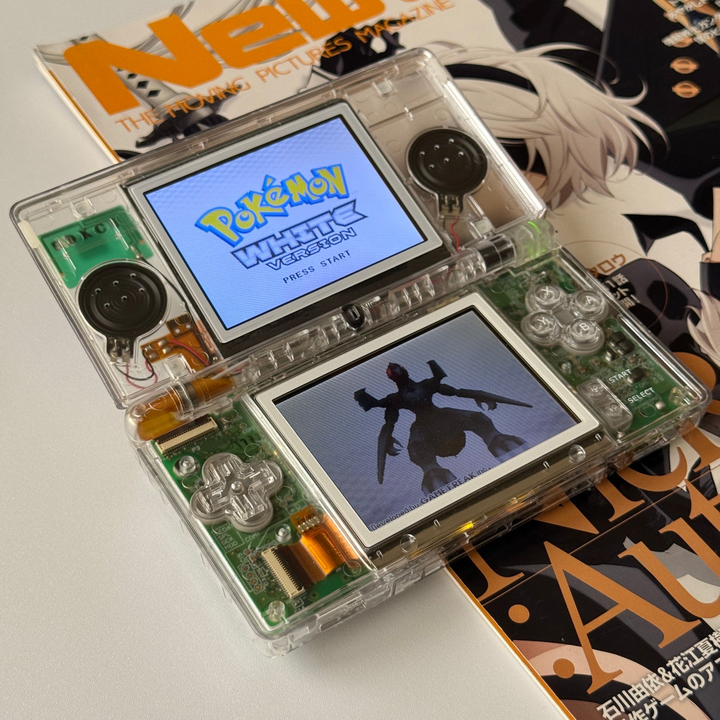 Clear Nintendo DS Lite