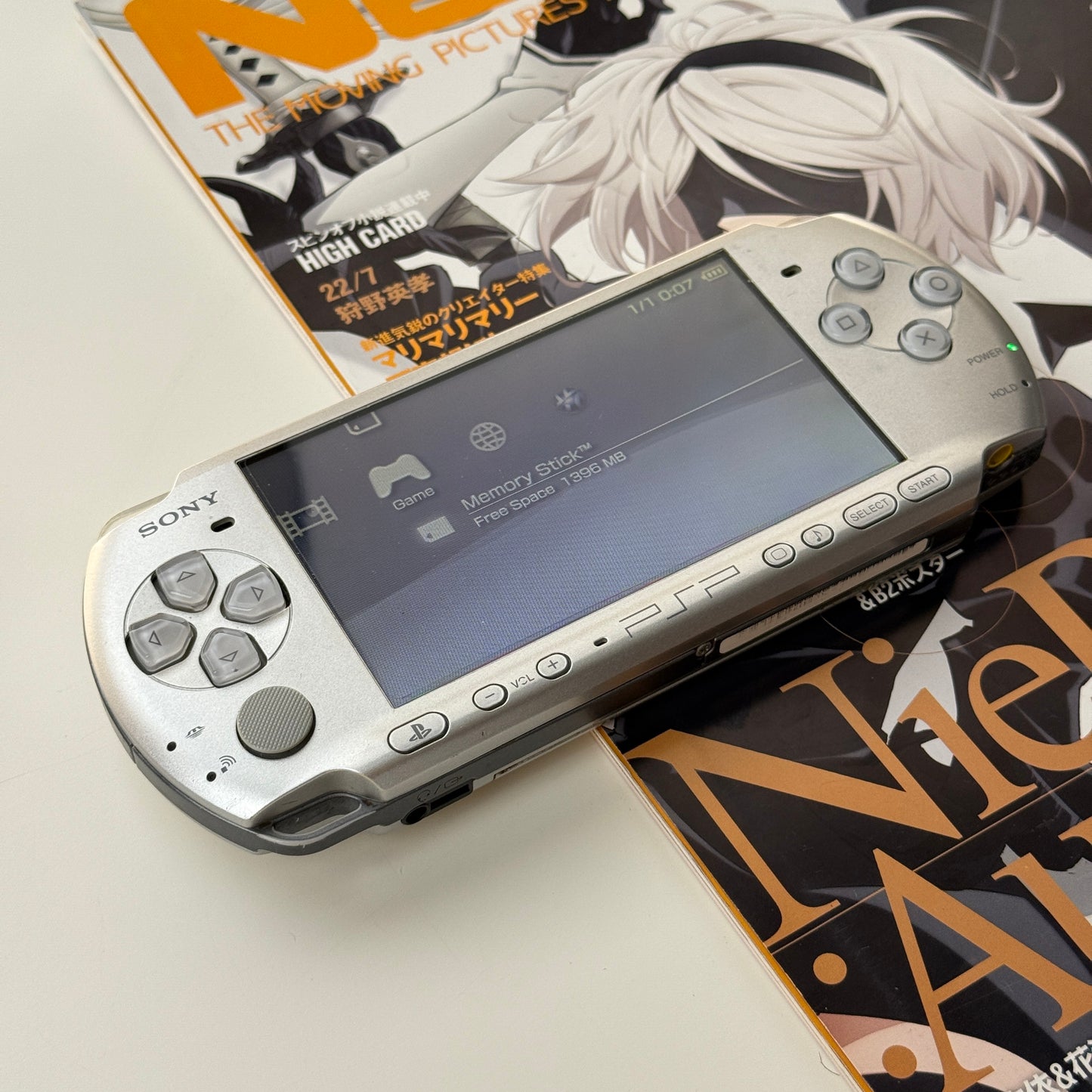 Silver PSP3000