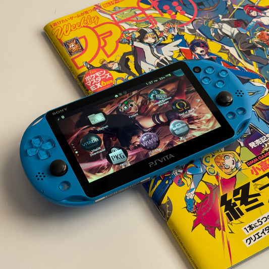 PS vita 2000 (blue) (512GB)