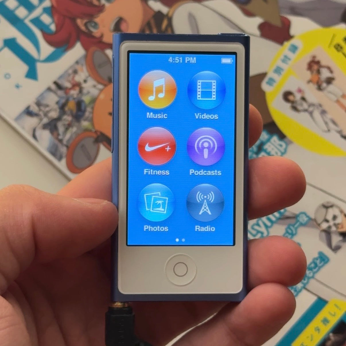 iPod nano 7th gen (Blue)