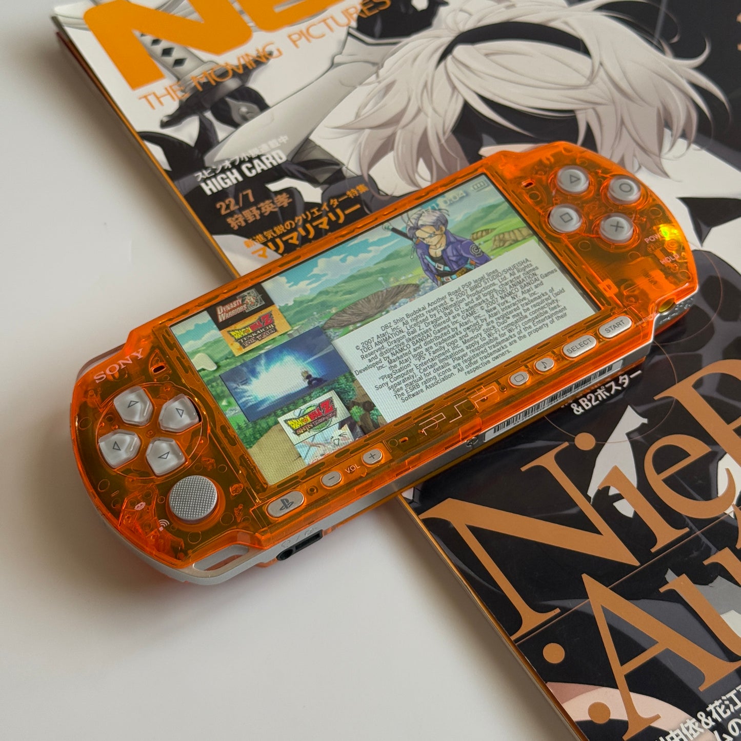 Clear orange PSP3000
