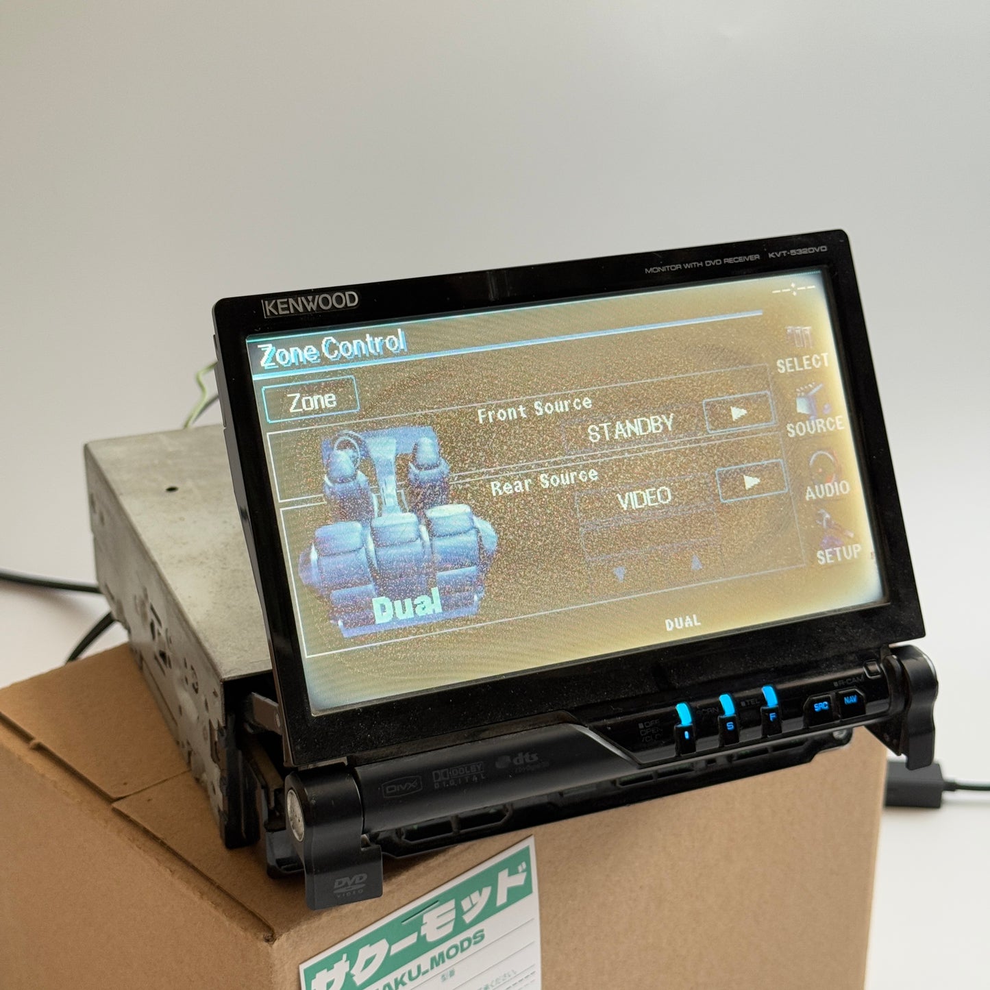 Kenwood KVT-532DVD Car Radio