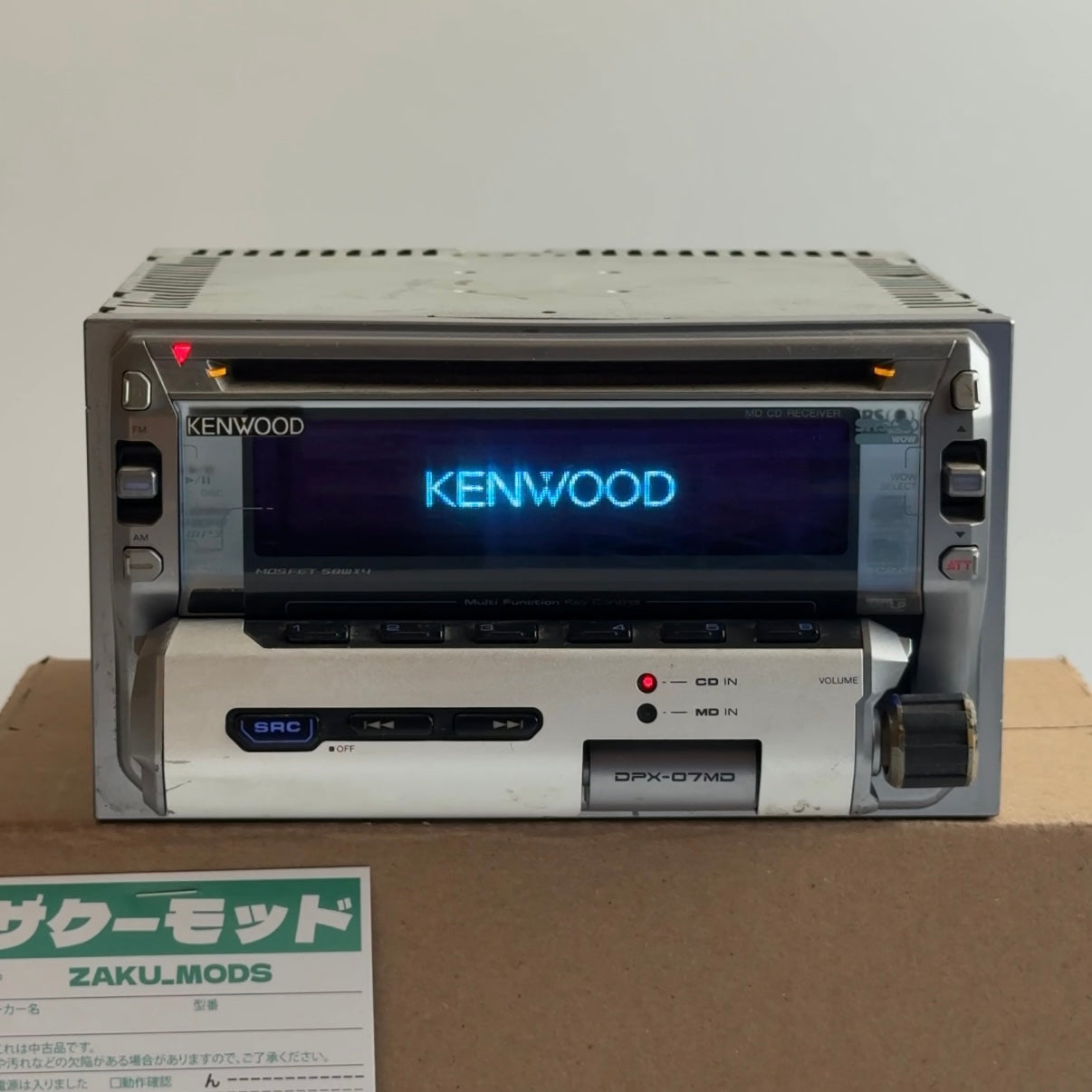 Kenwood DPX-07MD car radio