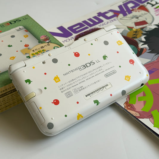 Nintendo 3DS XL Animal Crossing edition