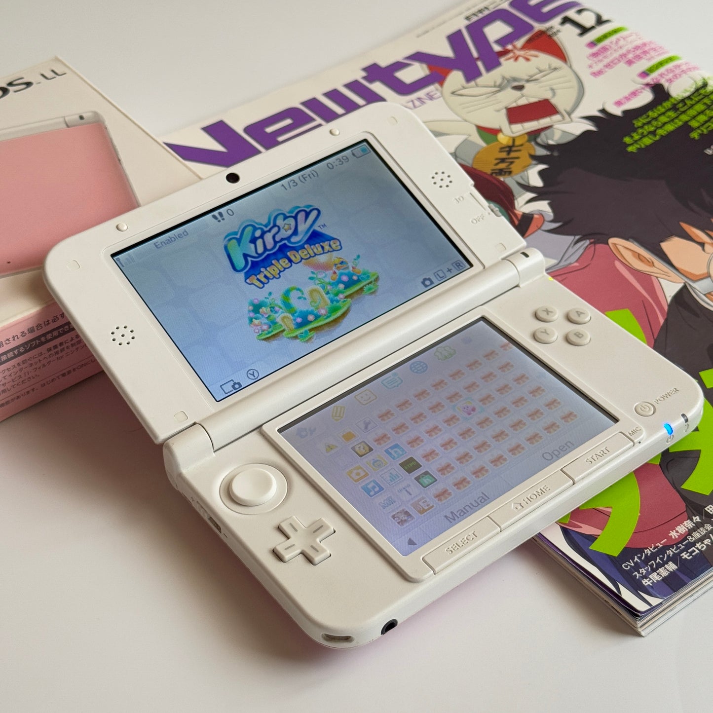 Pink Nintendo 3DS XL