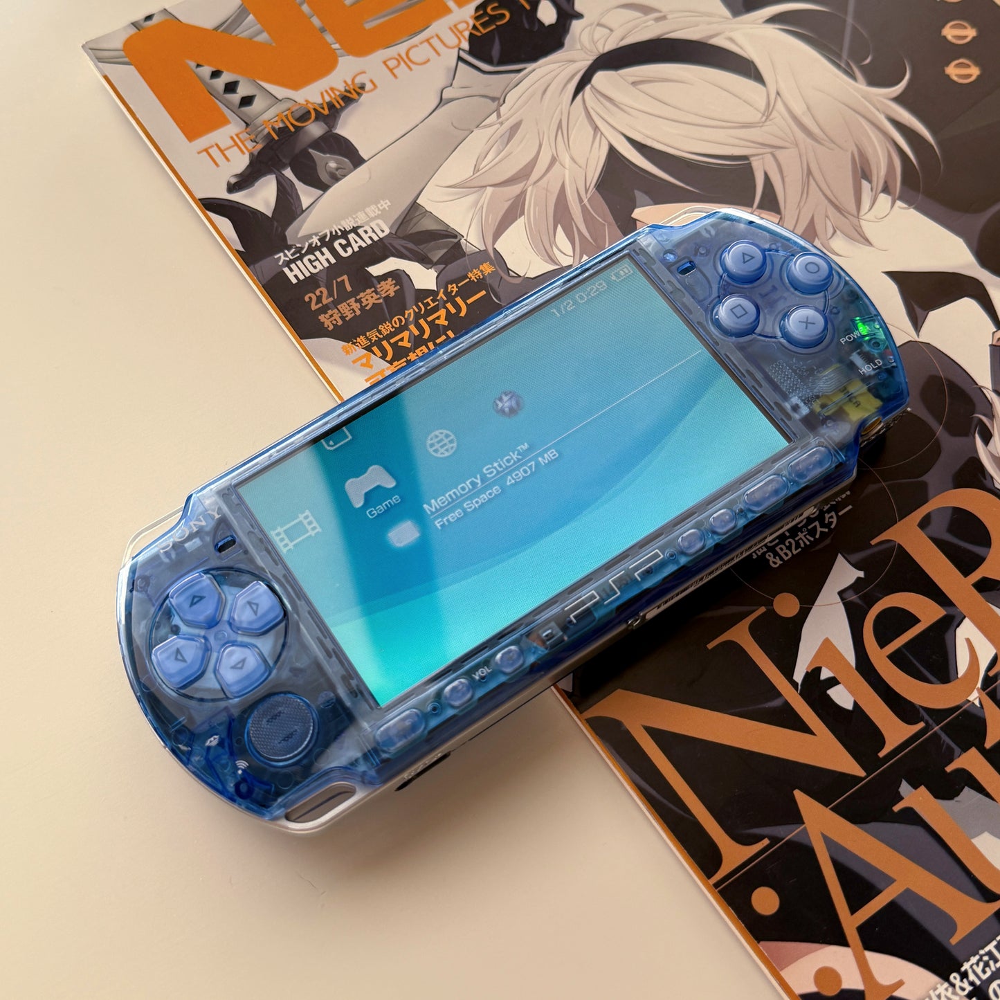 Clear Blue PSP3000