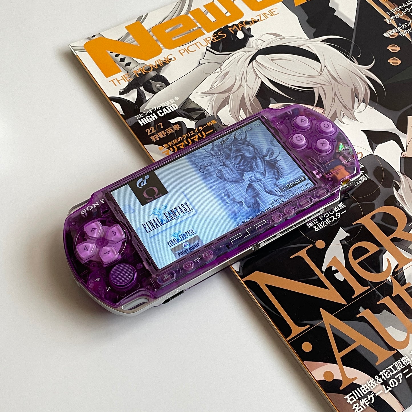 Clear Purple PSP3000
