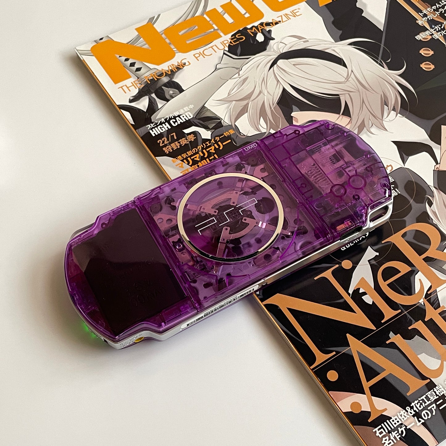 Clear Purple PSP3000