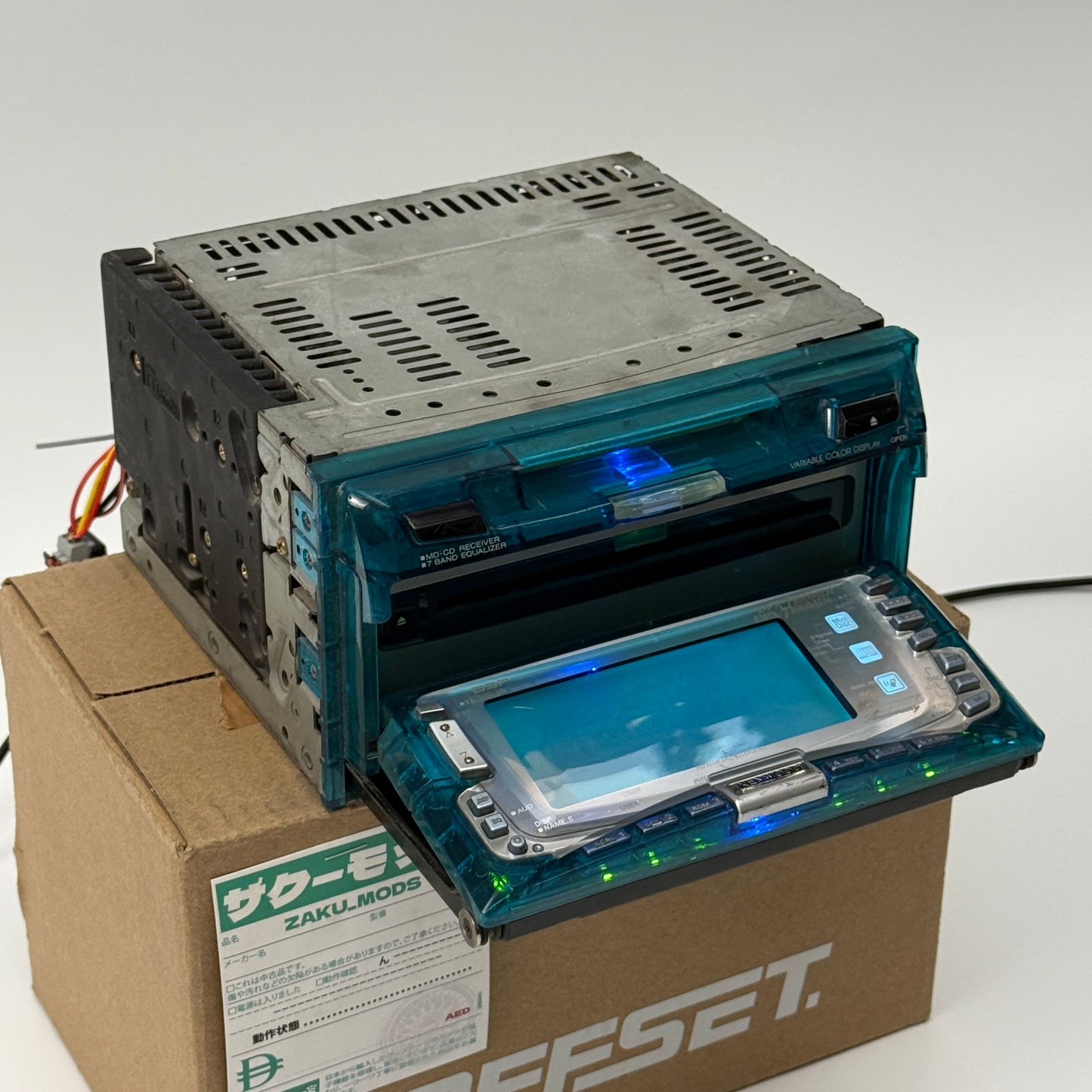 Kenwood DPX-7100MD (clear blue) double din car radio