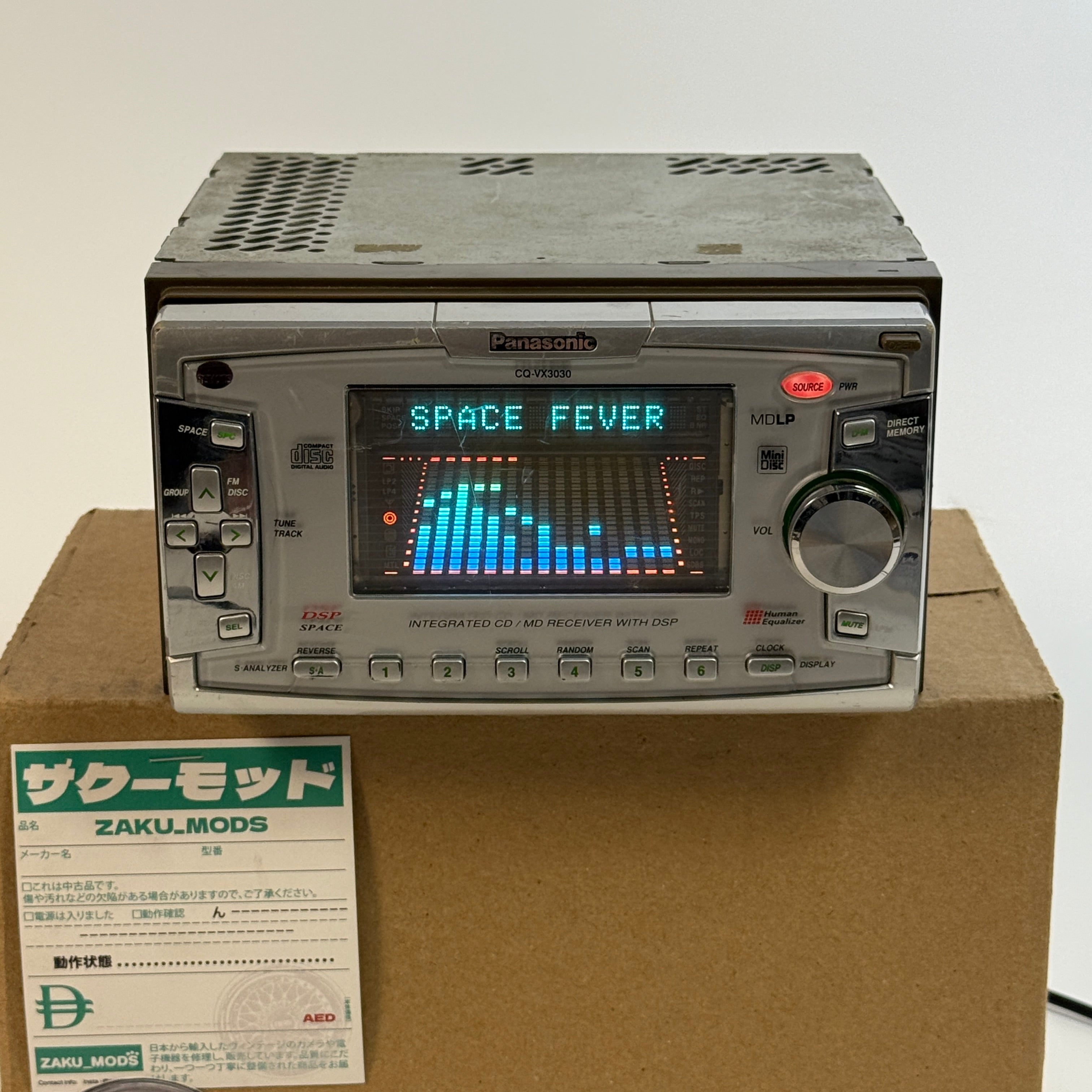 Panasonic CQ-VX3030 car radio – Zaku Mods