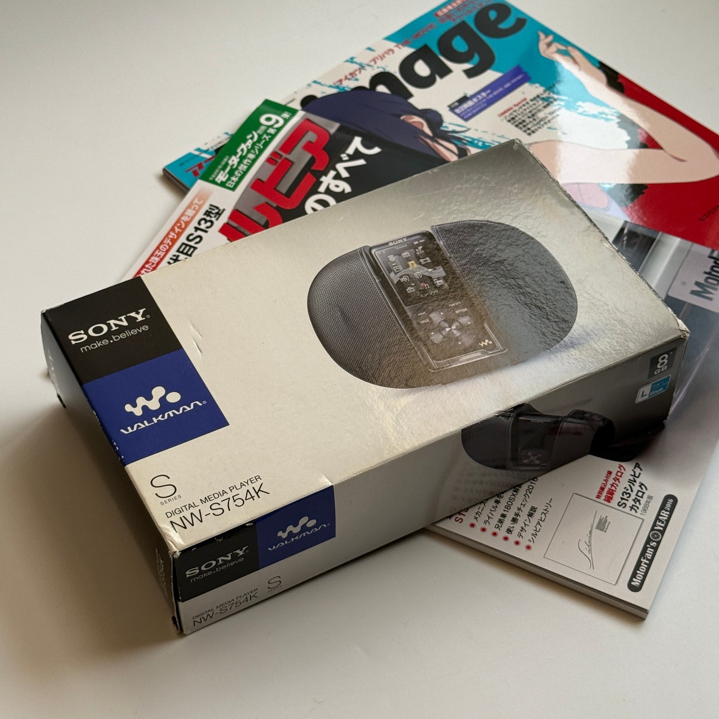 Sony Walkman NW-S754 MP3 player (in box) (blue)