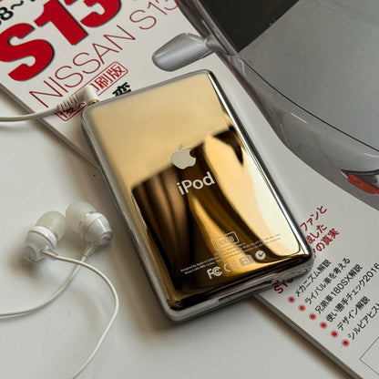 Custom IPod Video 5.5th gen (Clear+blue)