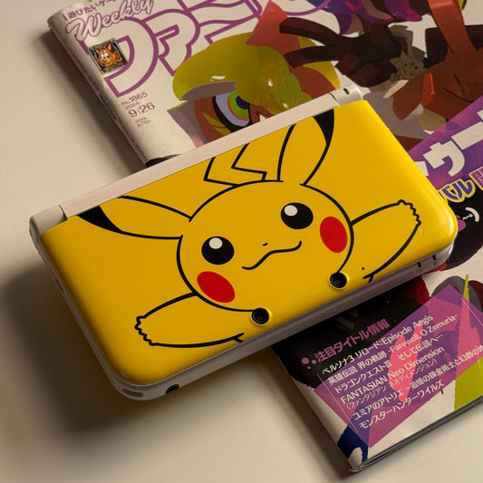 Nintendo 3DS XL Pikachu special edition