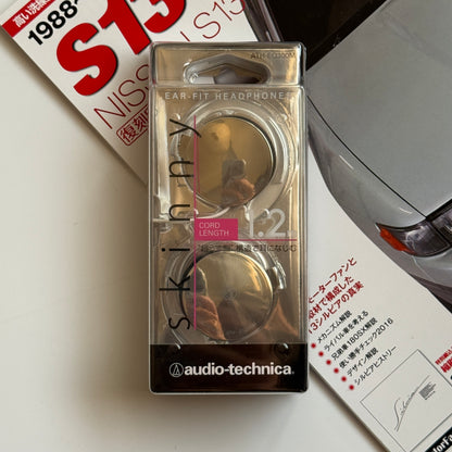 Audio technica Earphones (SILVER)