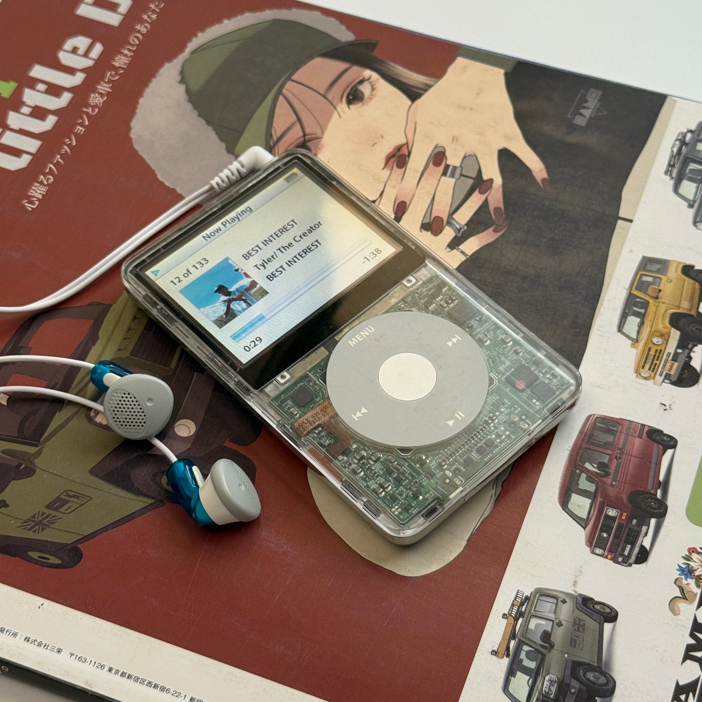 Clear IPod Video 5.5th gen