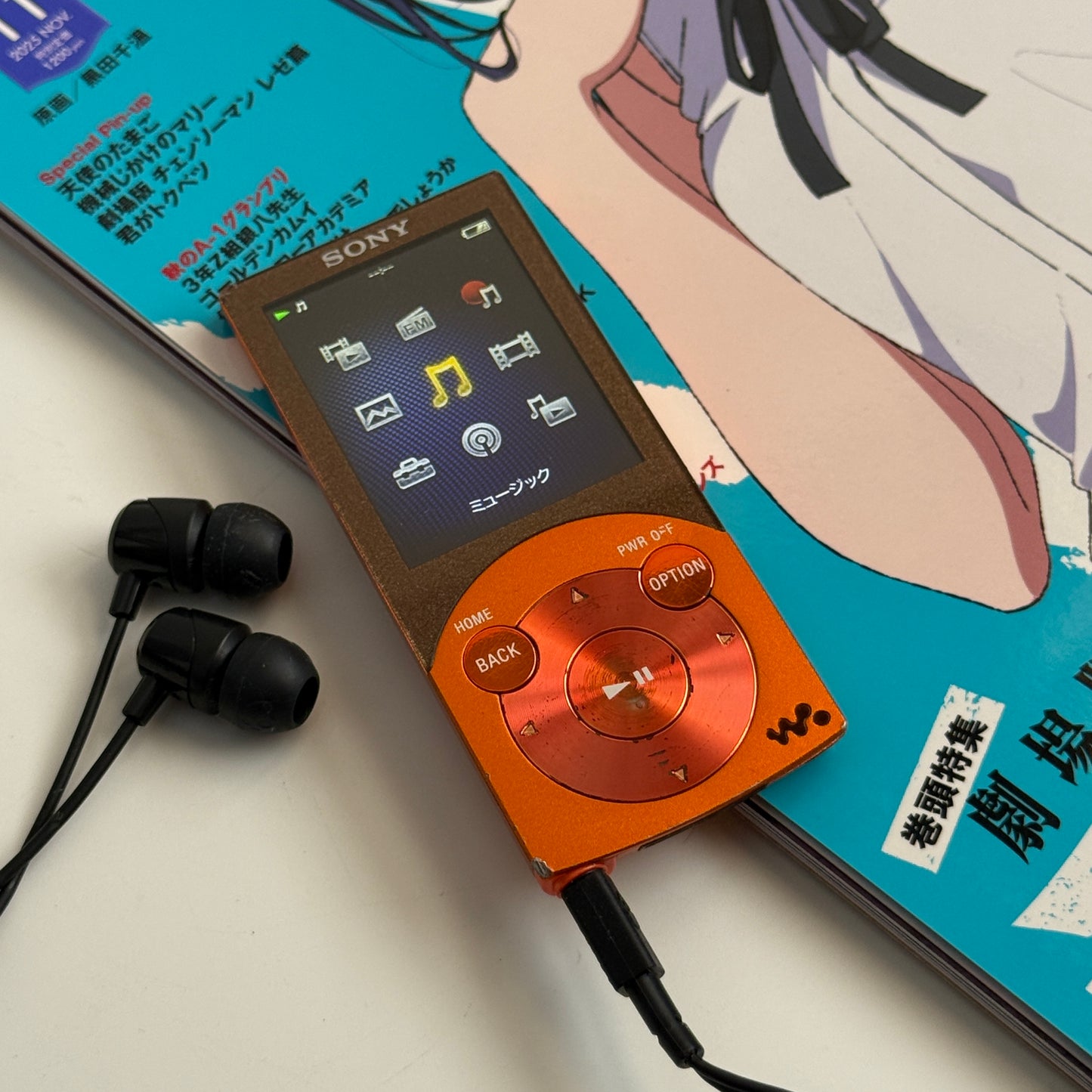 Sony Walkman NW-S644 MP3 player (orange)