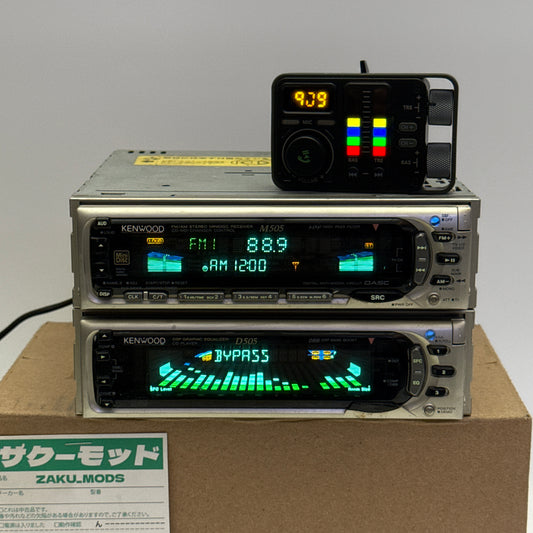 Kenwood M505+ D505 car radio