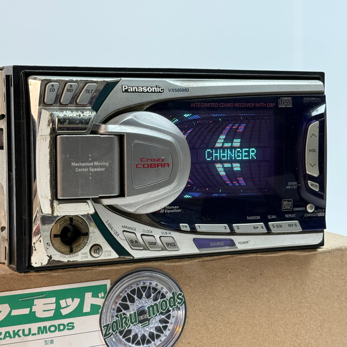 Panasonic VX505MD car radio
