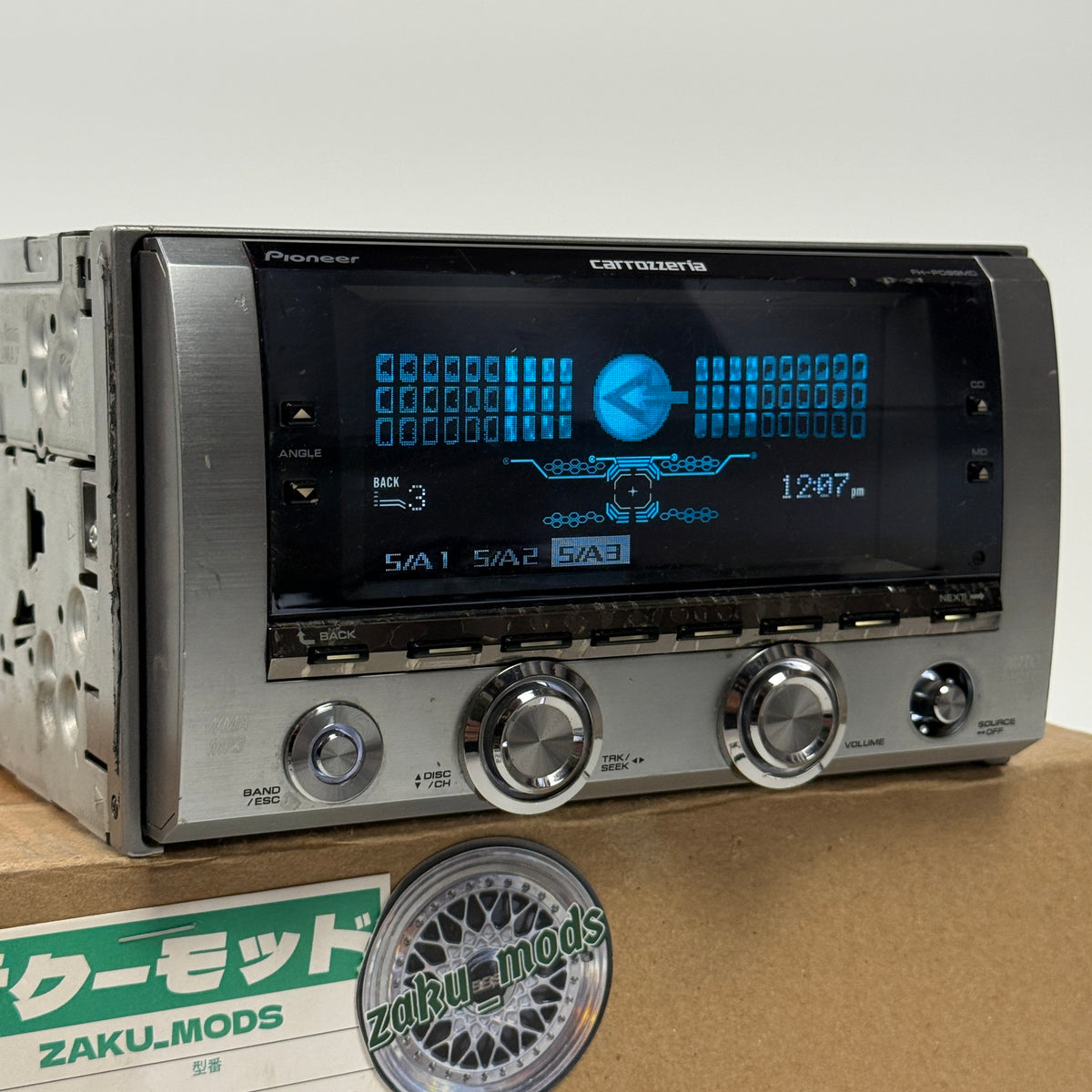 Pioneer Carrozzeria FH-P099MD double din car radio (2)