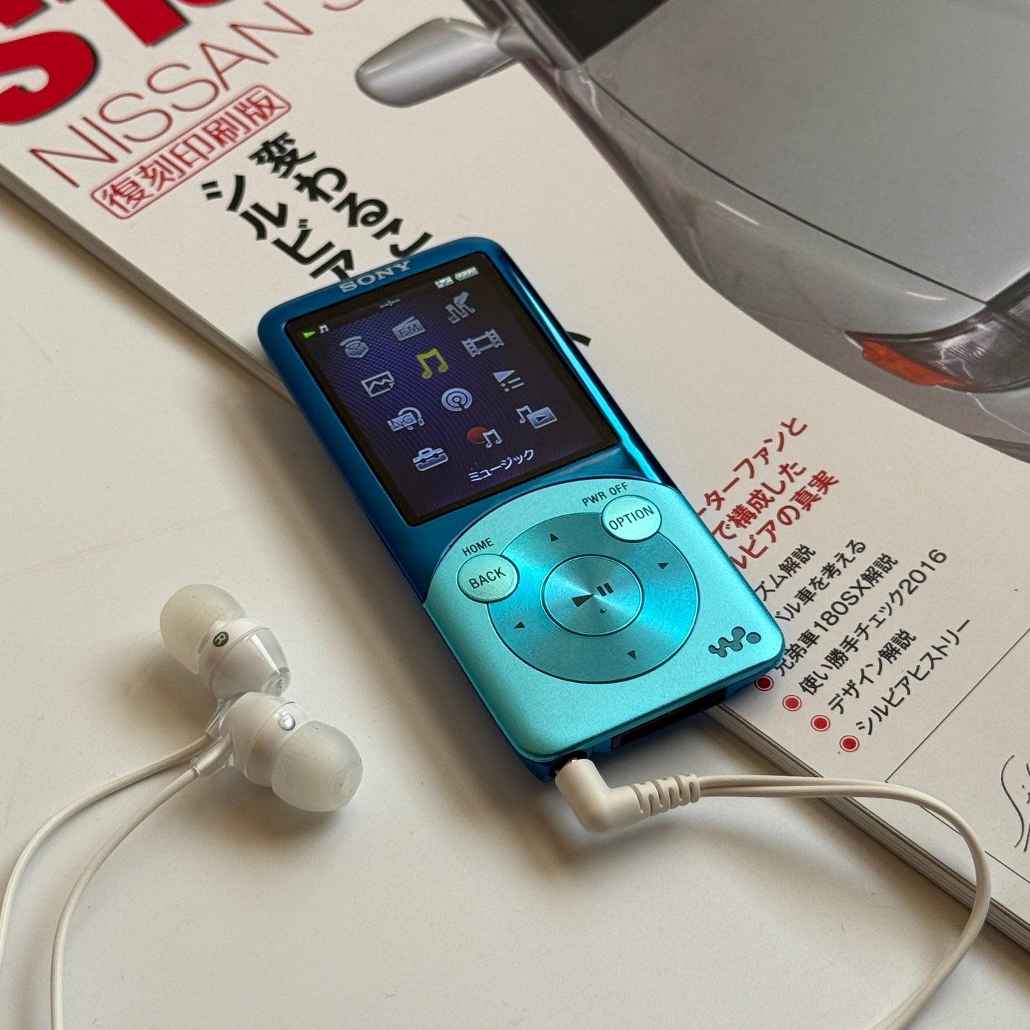 Sony Walkman NW-S754 MP3 player (in box) (blue)