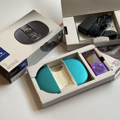 Sony Walkman NW-S754 MP3 player (in box) (purple)