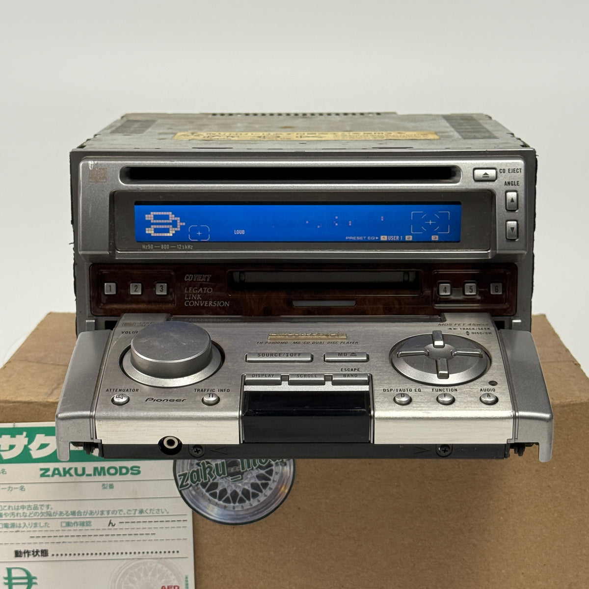 Pioneer Carrozzeria FH-P9900MD double din car radio