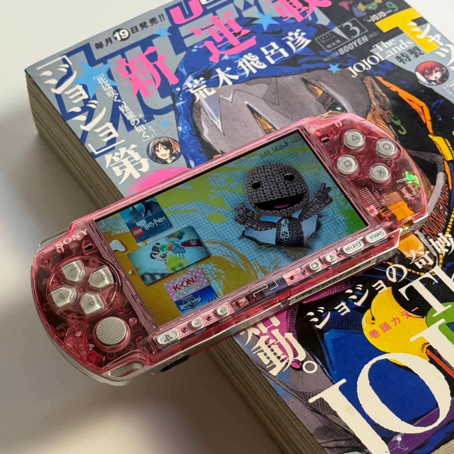 Clear pink PSP3000