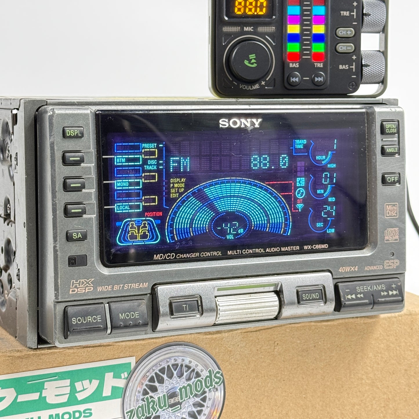 Sony WX-C66MD double din car radio