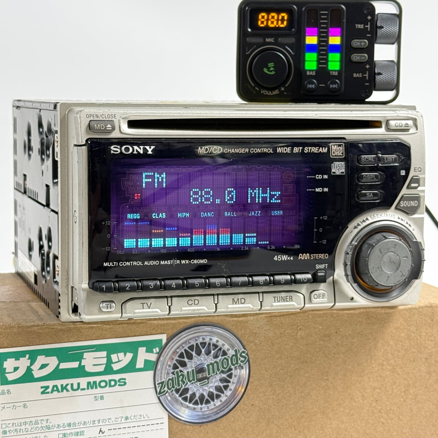 Sony WX-C60MD double din car radio
