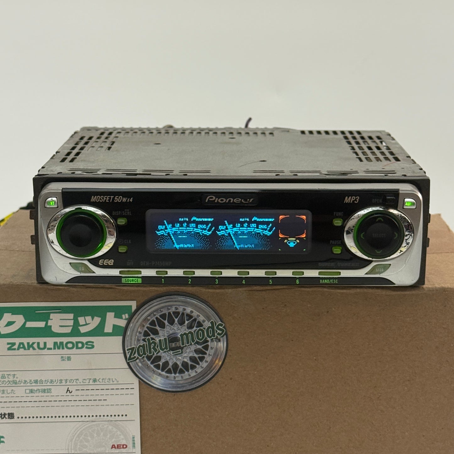 Pioneer Carrozzeria DEH-P7450MP single din car radio