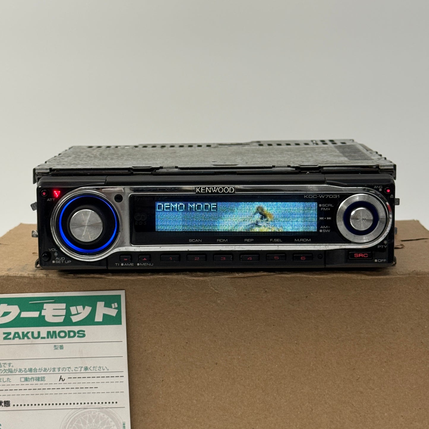 Kenwood KDC-W7103 single din car radio
