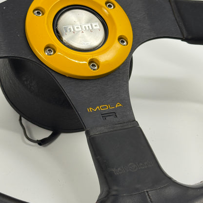 Momo IMOLA-R steering wheel (black/yellow)