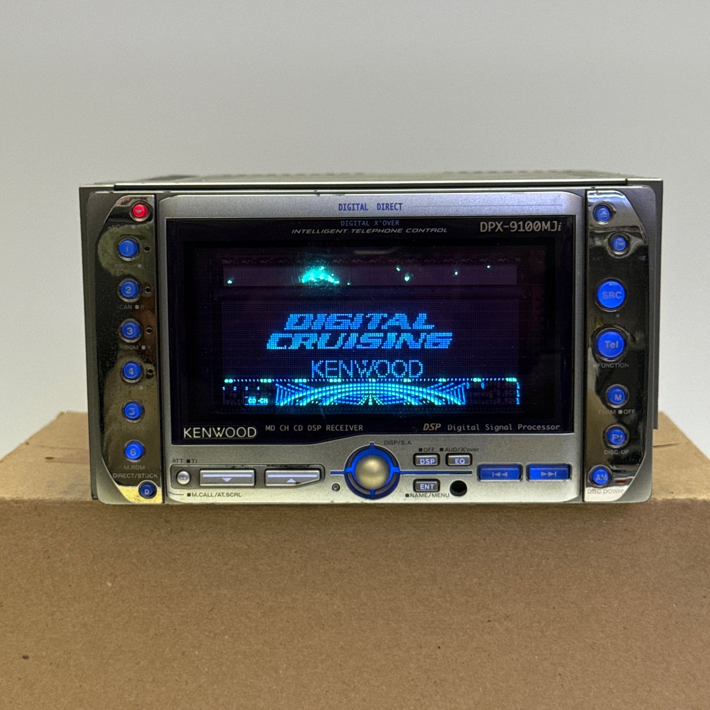 Kenwood 9100MJi car radio (screen issue)