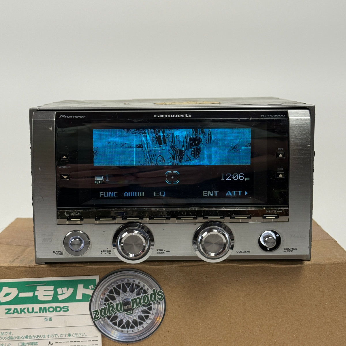 Pioneer Carrozzeria FH-P099MD double din car radio (2)