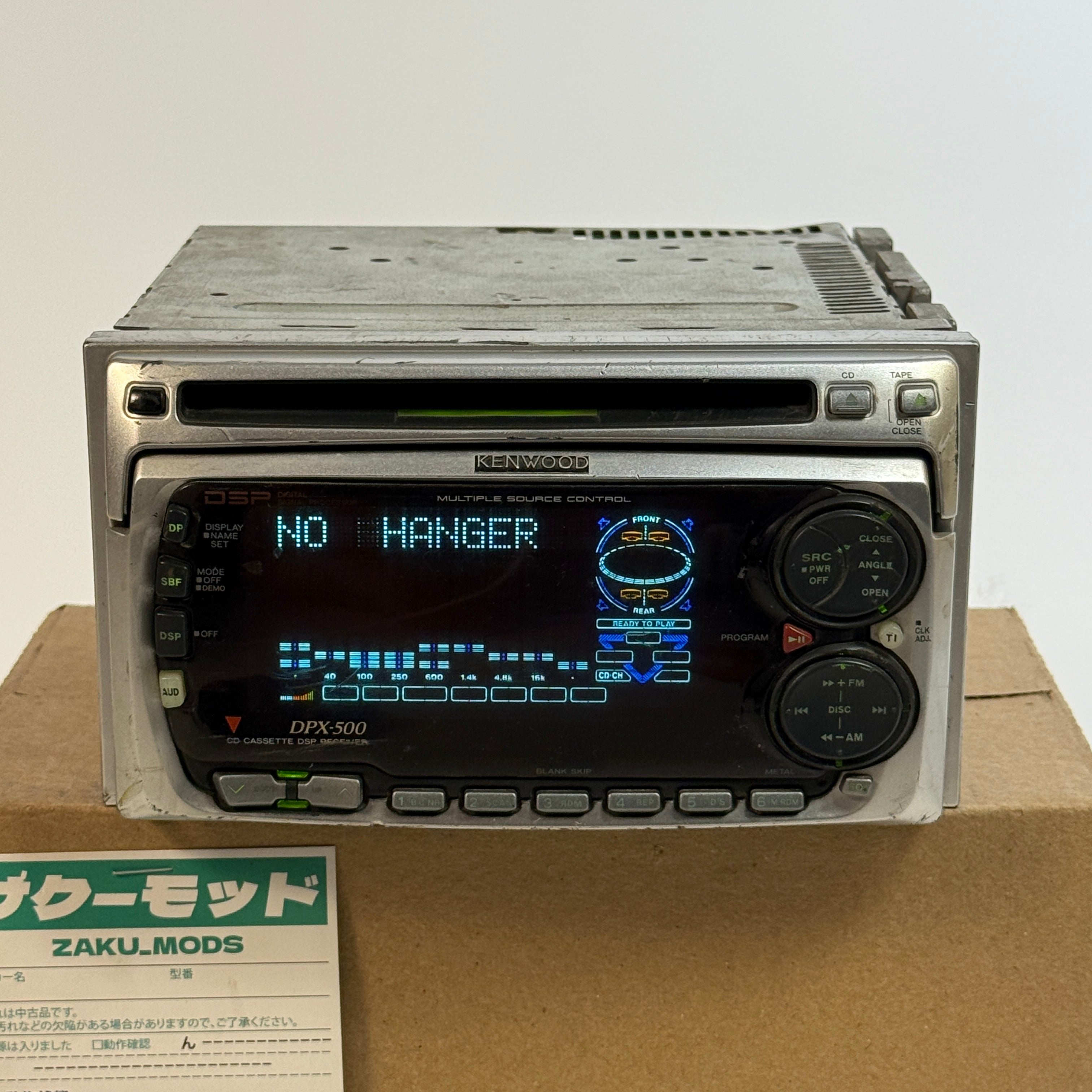 Kenwood DPX- 500 car radio (issue) – Zaku Mods