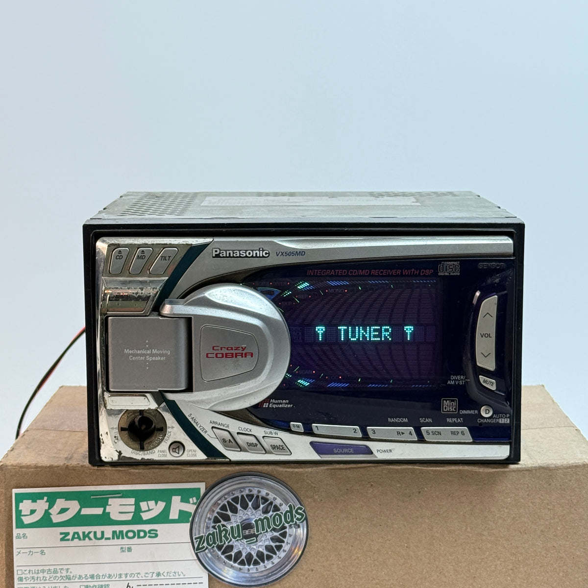 Panasonic VX505MD car radio