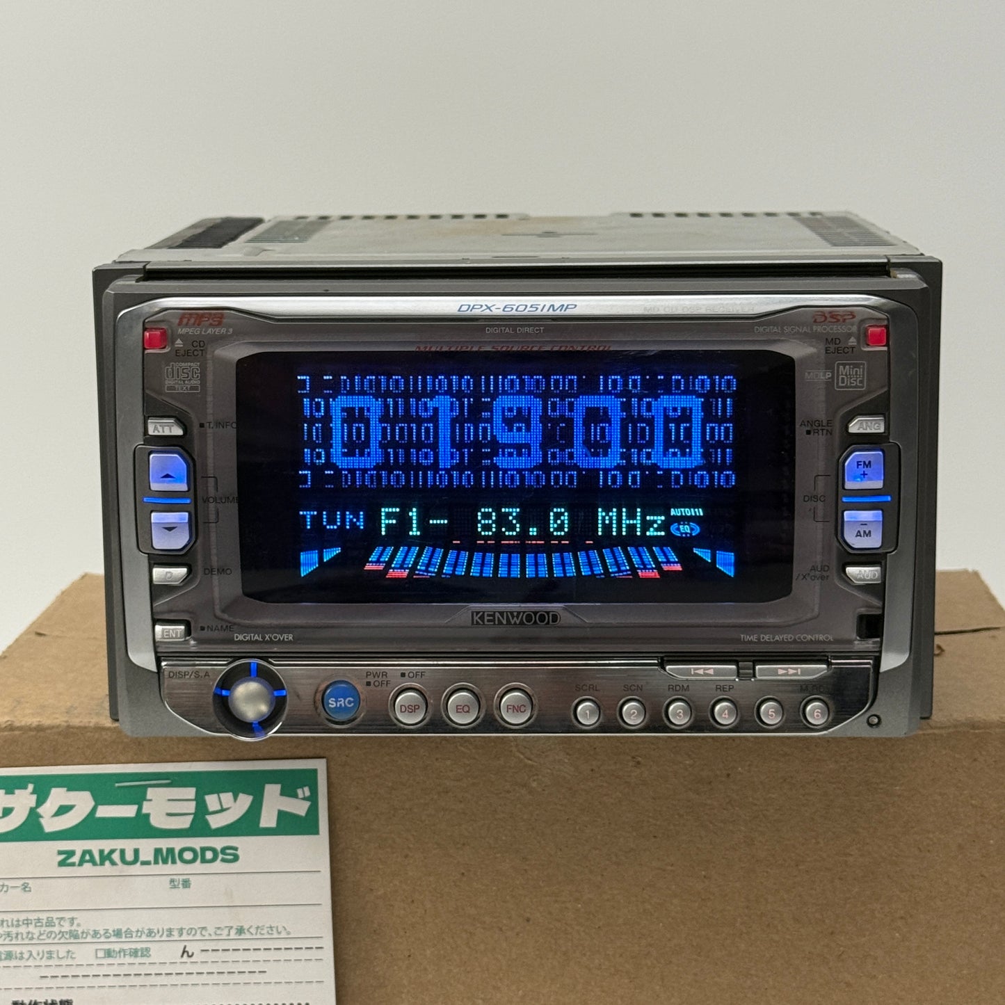 Kenwood DPX-6051MP double din car radio