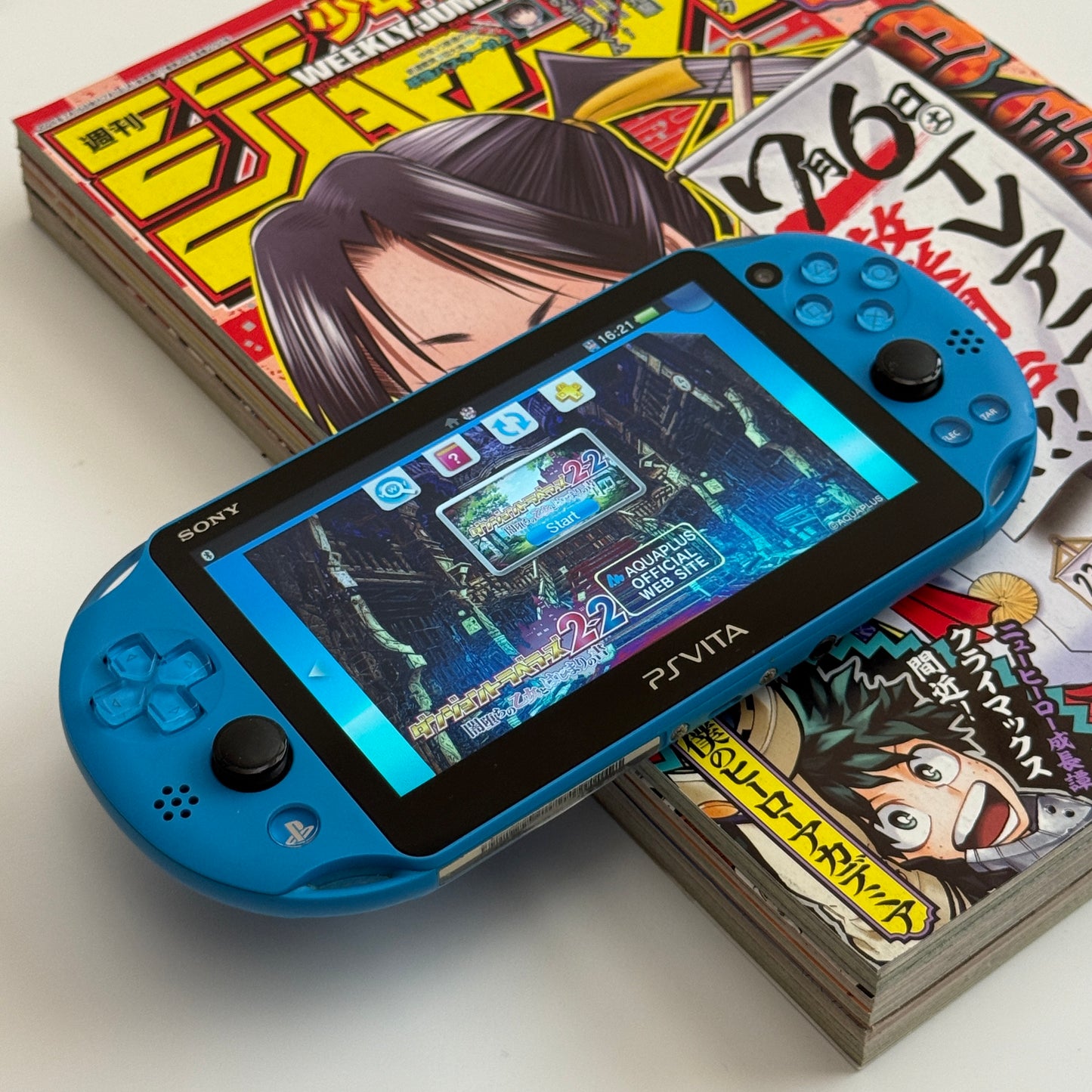 PS vita 2000 (slim) (full blue)