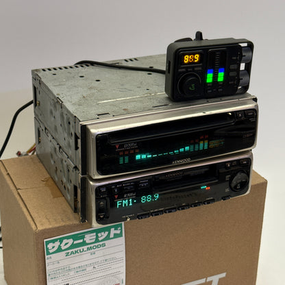 Kenwood D705si +R705si car radio