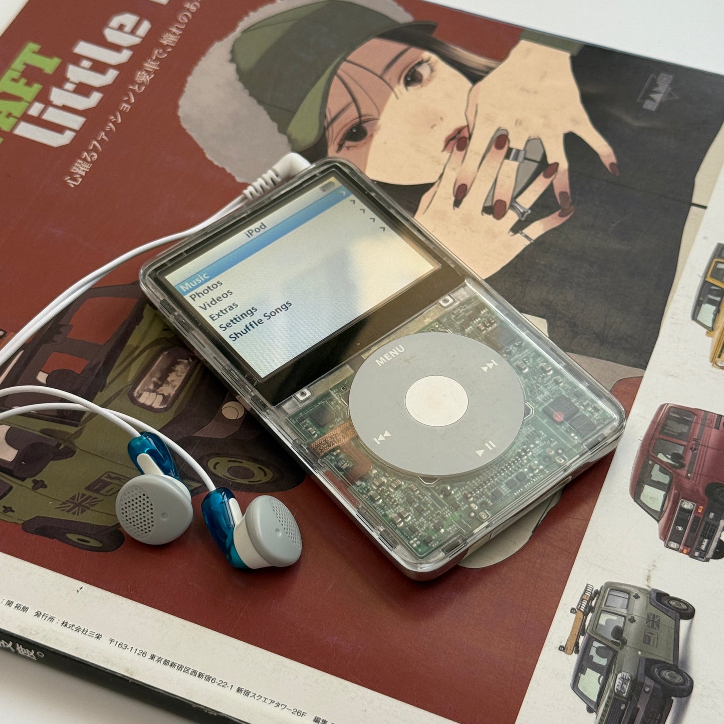 Clear IPod Video 5.5th gen