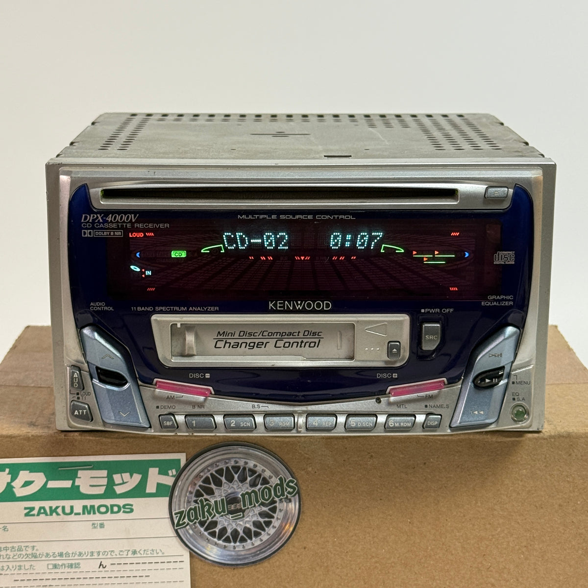 Kenwood DPX-4000 car radio