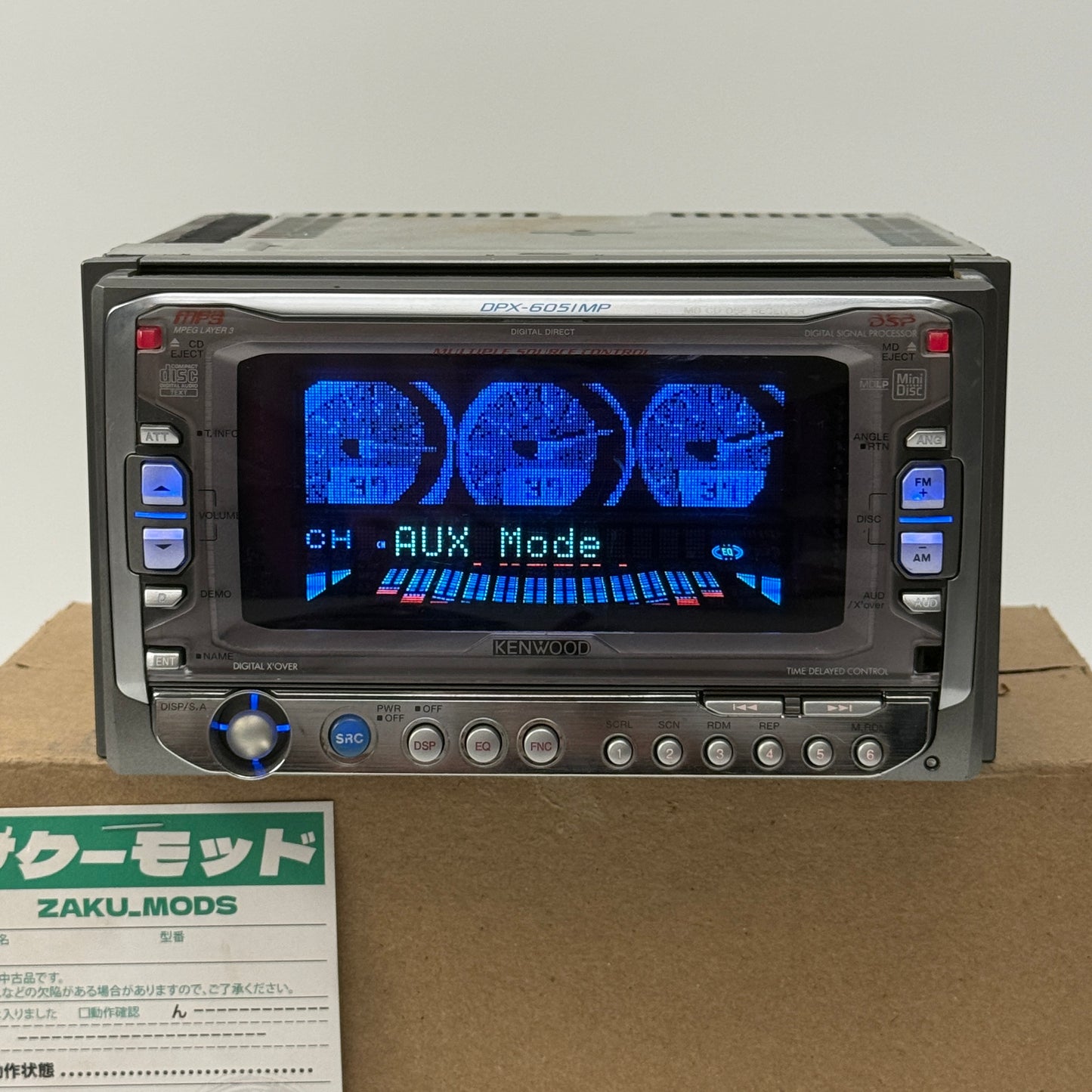 Kenwood DPX-6051MP double din car radio